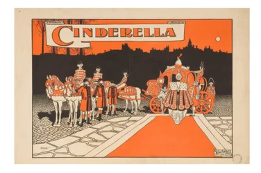 "Cenicienta" / J. Hassall / Cartel, 1897-98
