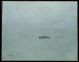 Guerra (acuarela sobre papel)