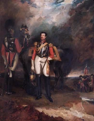 Retrato de Stapleton Cotton, Vizconde Combermere, soldado británico, 1839