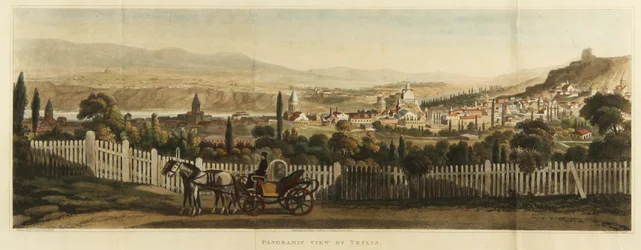 Vista panorámica de Tiflis, 1827