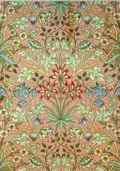 Papel Tapiz de Jacinto, diseñado para Morris and Company
