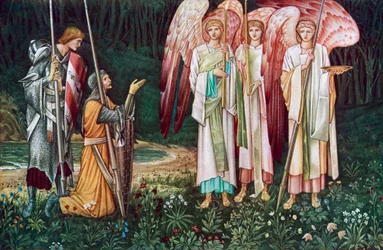 La visión del Santo Grial, 1891 1934