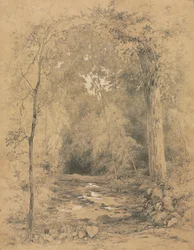 Interior del bosque, c. 1870