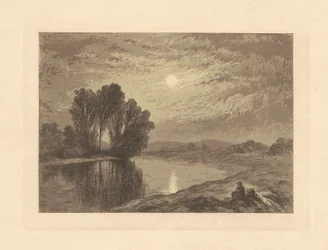Luz de luna en el Androscoggin