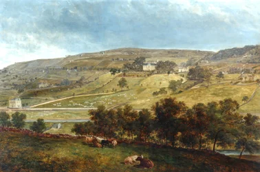 Ewood Hall desde Greenfields, 1869