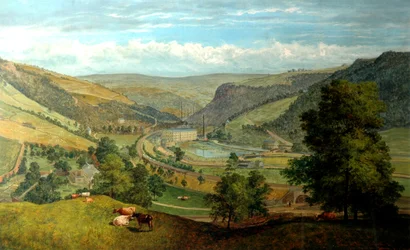 Valle de Todmorden Desde Charlestown