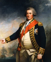 Almirante Lord Duncan, comandante naval británico del siglo XVIII