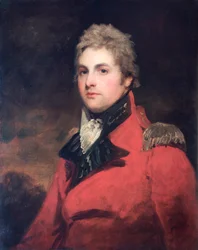 Retrato del Mayor General Sir Henry Willoughby Rooke, soldado británico
