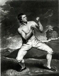 Retrato de Richard Humphreys, grabado por J. Young
