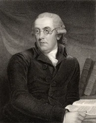 Robert Nares, grabado por Samuel Freeman (1773-1857), de 