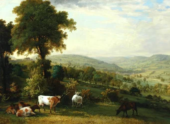 Vista del valle de Shibden