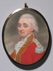 Retrato del Teniente General Daniel Burr, 1799