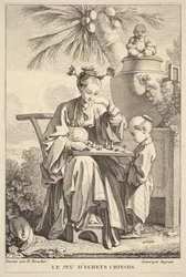 El juego del ajedrez chino, 1741-63