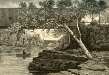 El Passaic, debajo de Little Falls