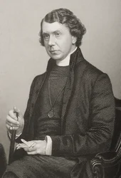 Archibald Campbell Tait (1811-82) grabado por D.J. Pound a partir de una fotografía, de 
