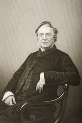 Hugh Stowell (1799-1845) grabado por D.J. Pound de una fotografía, de 