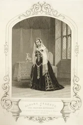 Madame Celeste como la Princesa Katherine, Acto V Escena 2 de 
