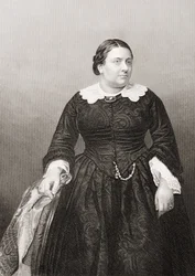 Madame Marietta Alboni (1824-94) grabado por D.J. Pound a partir de una fotografía, de 