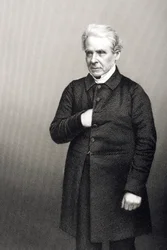 Reverendo Thomas Dale (1797-1870) grabado por D.J. Pound a partir de una fotografía, de 