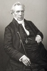 Samuel Dousland Waddy (1804-76) grabado por D.J. Pound a partir de una fotografía, de 