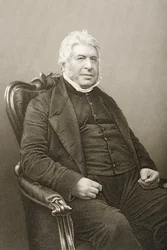 Walter Farquhar Hook (1798-1875) grabado por D.J. Pound de una fotografía, de 