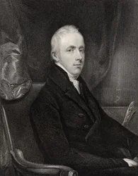 George Howard, 6º Conde de Carlisle, grabado por T.A. Dean, de 