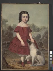 Retrato de Alice Lyons, hacia 1855 (óleo sobre lienzo)