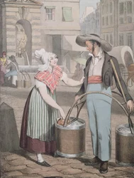 El Portador de Agua, 1821