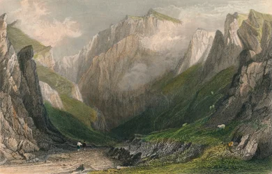 Valle de los Winnets, Derbyshire, 1837