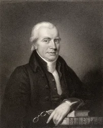 Adam Clarke, grabado por J. Thomson, de 