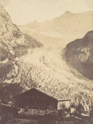 Glaciar Suizo, 1850s