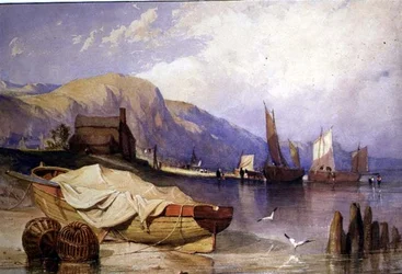 Escena costera