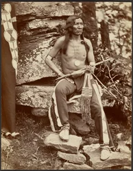 Yellow Bear, de la nación Muscogee en Okmulgee