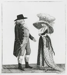 El Capitán Dalrymple y Penélope Macdonald, 1787