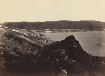 Las regiones árticas: No. 36. El glaciar visto fluyendo o siendo forzado hacia abajo..., 1869