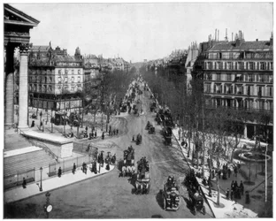 Boulevard de la Madeleine, París