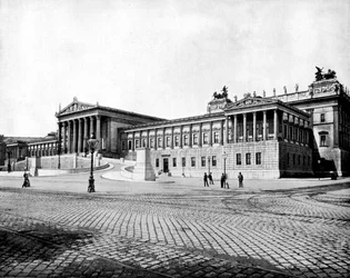 Casas del Parlamento, Viena, 1893