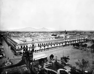 Panorama de la Ciudad de México, 1893
