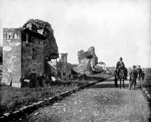 La Vía Apia, Roma, 1893