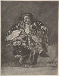 Bailarín de Noh, ca. 1886