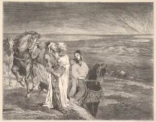 Los sabios del Oriente, 1868