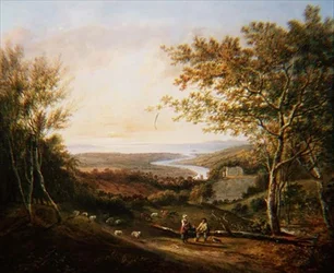 Vista del valle de Wye