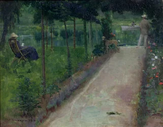 Un Día Gris de Verano, Grez, 1883