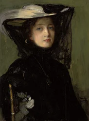 Mary de negro