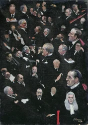 Estudios en la Cámara de los Lores, Visconde Morley moviendo la Dirección, 14 de diciembre de 1921