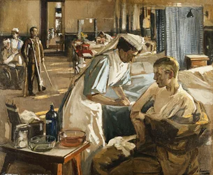 El Primer Herido, Hospital de Londres