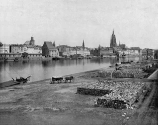 Fráncfort del Meno en Alemania, c. 1900