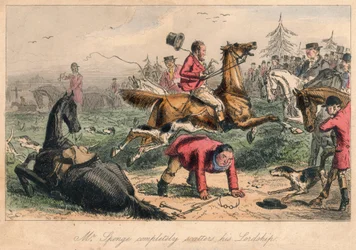 El Sr. Sponge dispersa completamente a su señoría, 1865