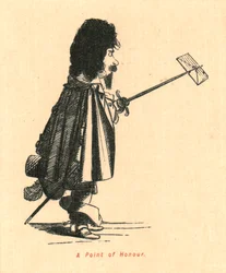 Un punto de honor, 1897