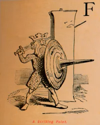 Un punto de impacto, c1860